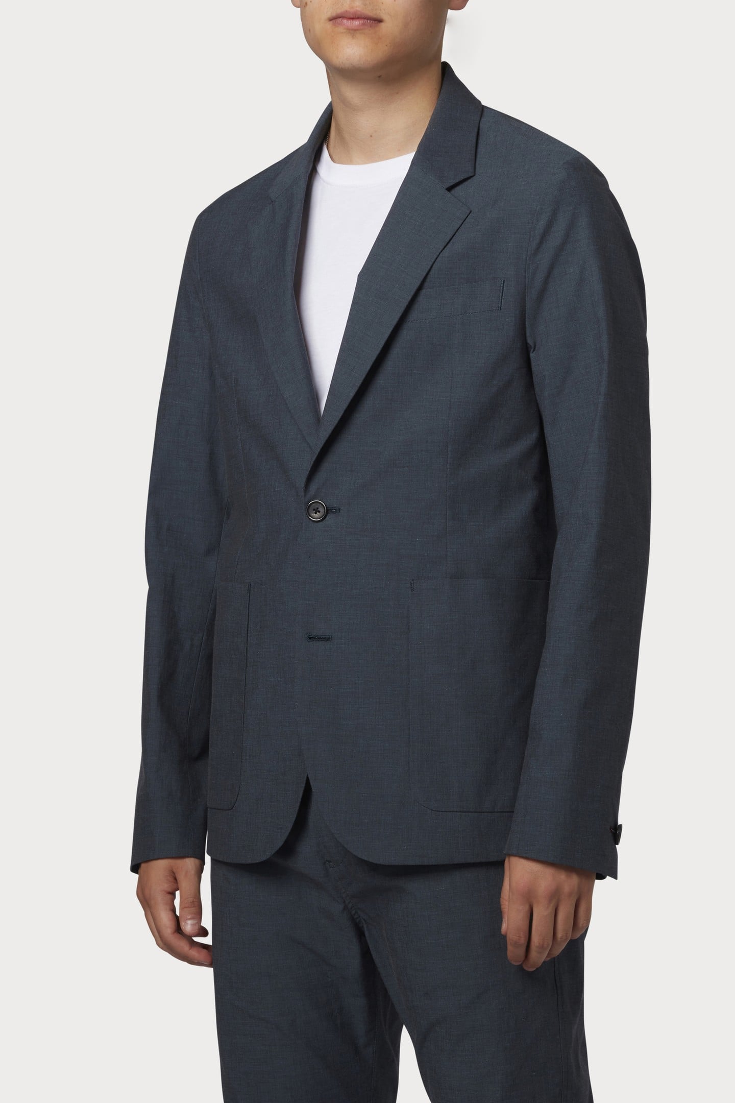 Paul Smith Mens Jacket Petrol Blue Maat: 46 | Colberts Outlet | Heren | Blauw