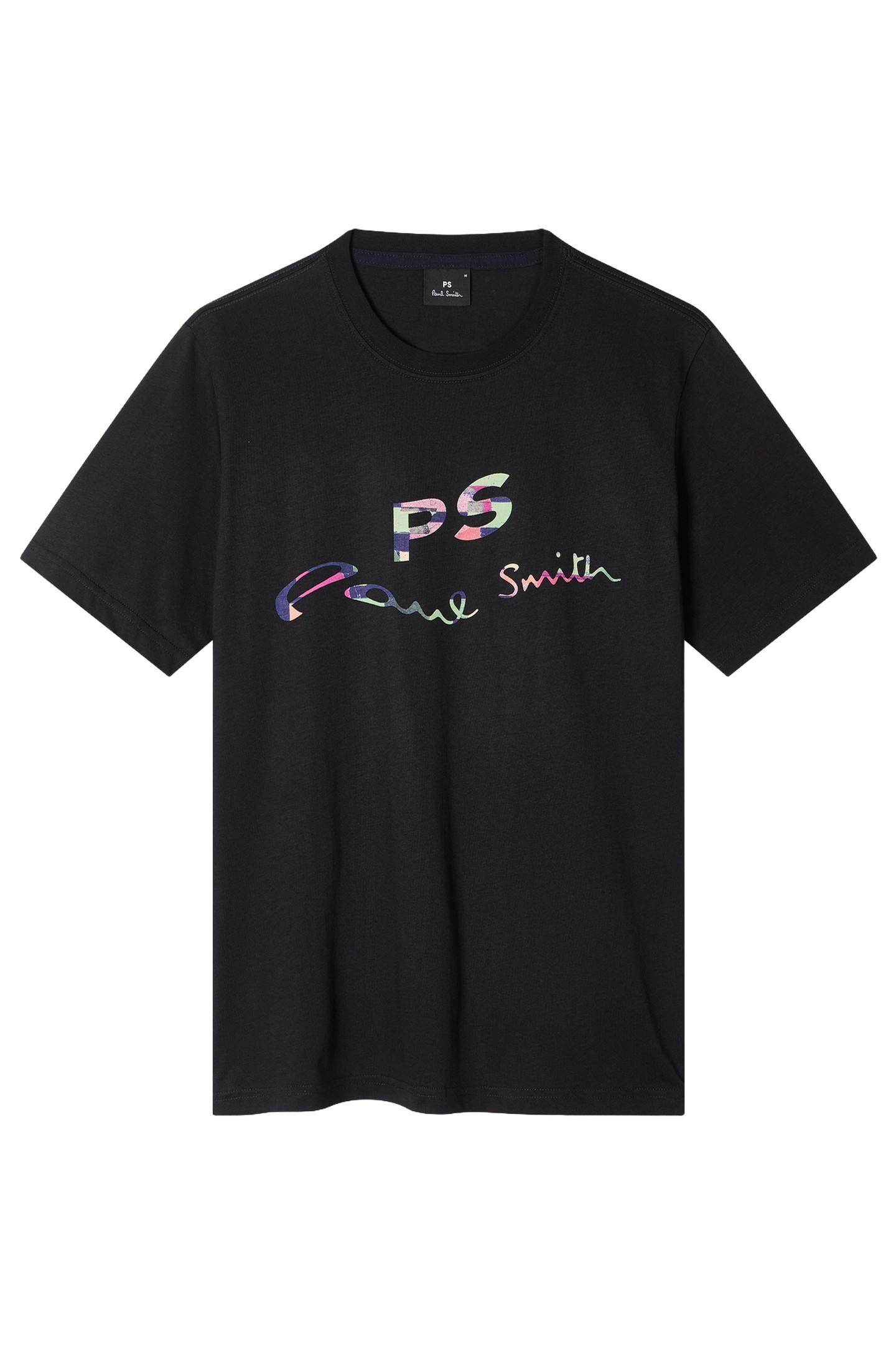 Paul Smith Mens Reg Fit Ss T Shirt Ps  Black Maat: M | T-shirts met Print Outlet | Heren | Zwart
