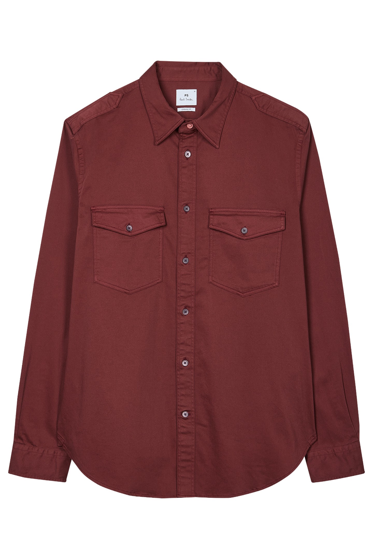 Paul Smith Mens Ls Casual Fit Shirt Blood Maat: XXL | Casual Overhemden Outlet | Heren